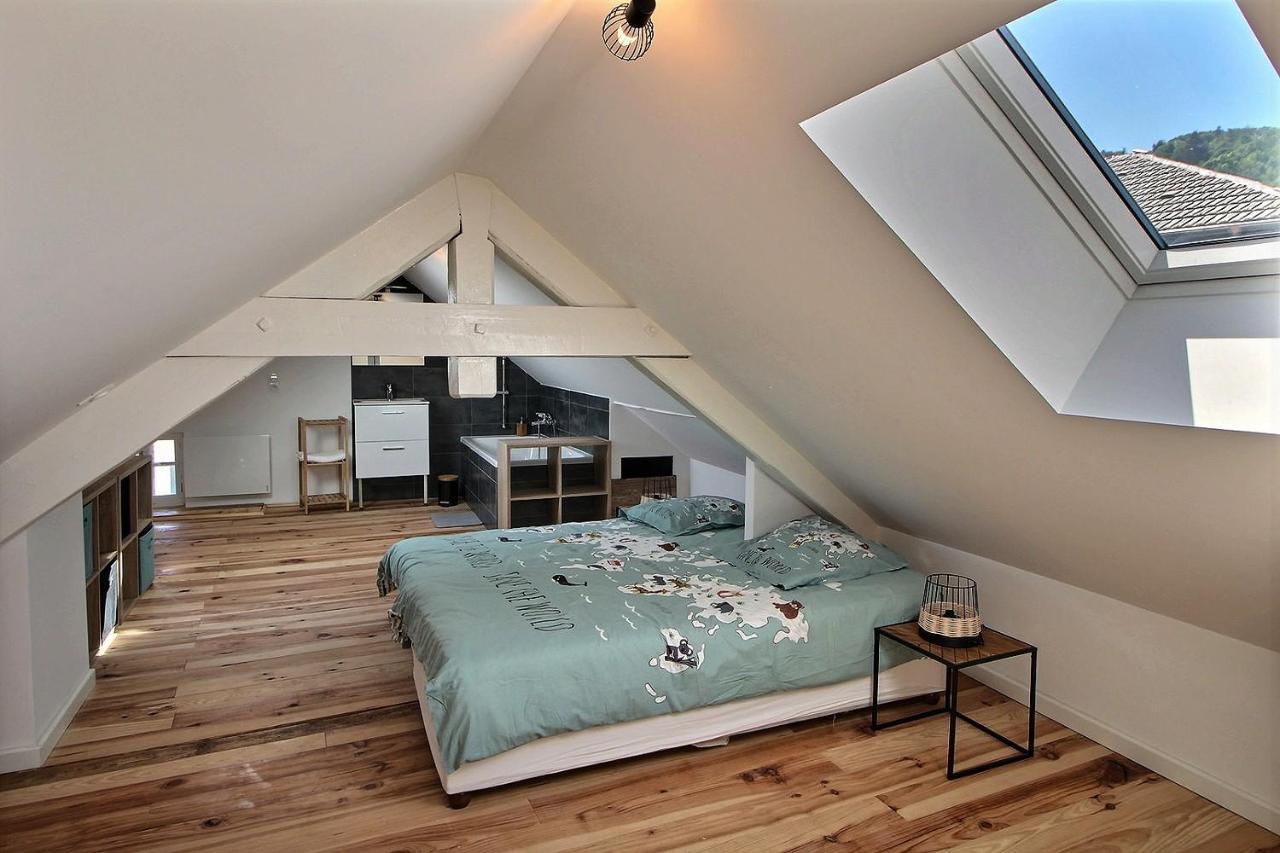 Apt Type 3 En Duplex Sur Evian Les Bains Vue Lac Exteriör bild