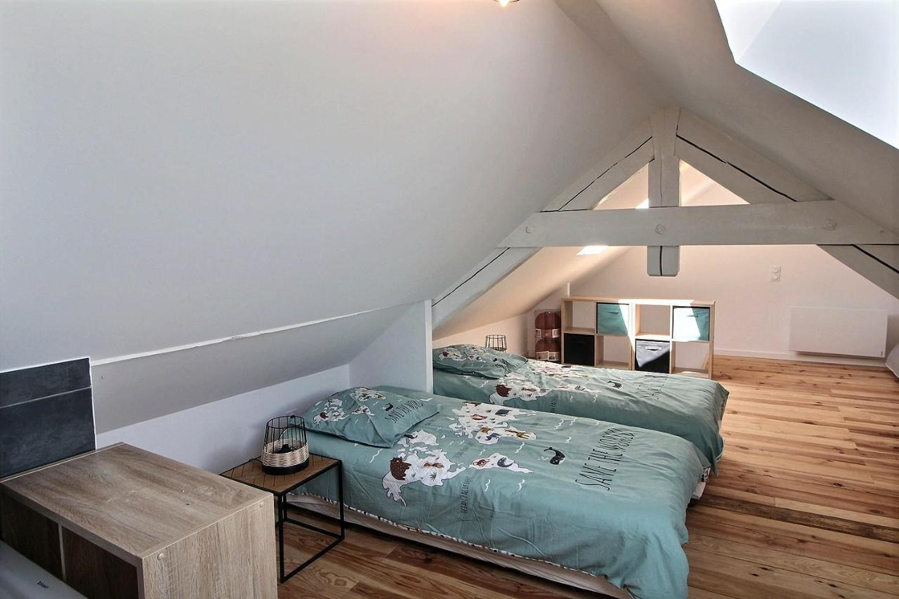 Apt Type 3 En Duplex Sur Evian Les Bains Vue Lac Exteriör bild