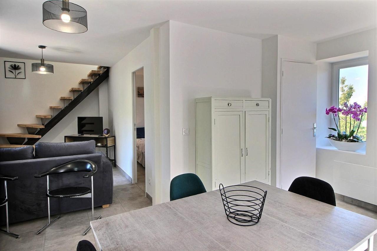 Apt Type 3 En Duplex Sur Evian Les Bains Vue Lac Exteriör bild